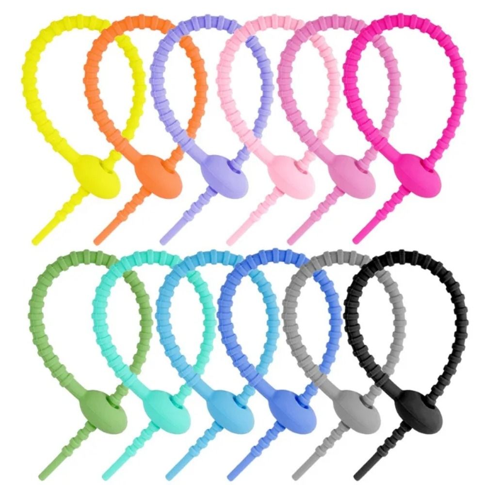 Cable Winder Keychain - 10 pz/set Tadpole a forma di