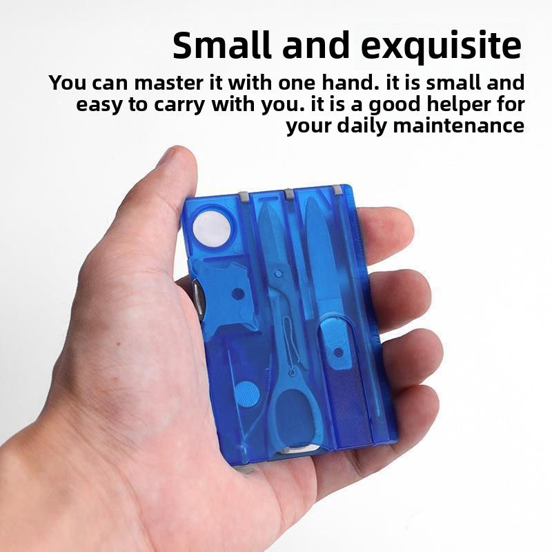 Multitool Credit Card - 12 in 1 carta di credito