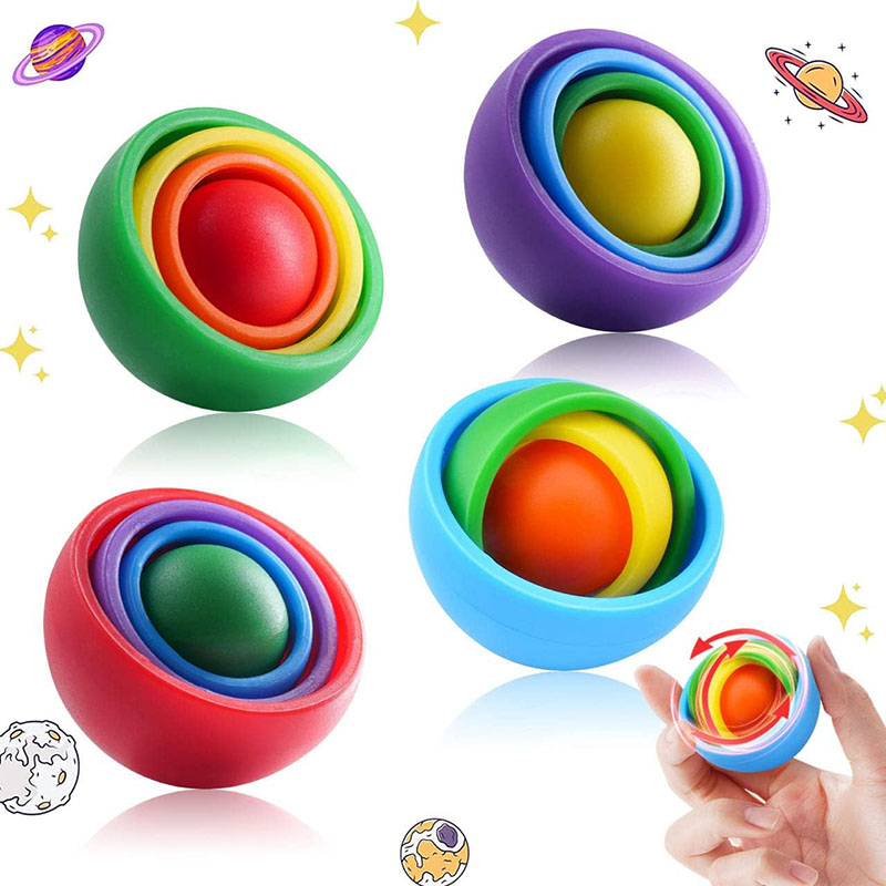 Fidget Spinner Bearing - 3D Sfera di Rotazione Agitarsi Giroscopio