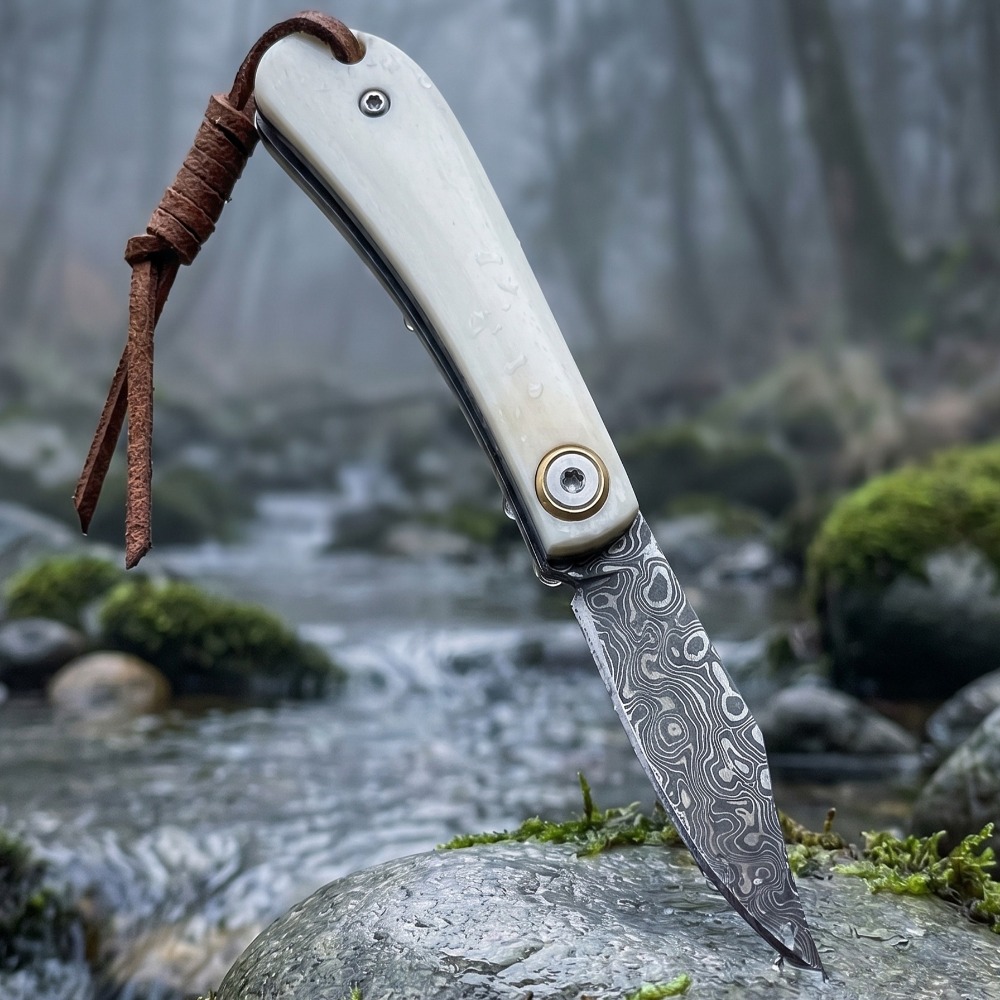 Edc Carry Pocket Knife - Coltello Pieghevole da Esterno con Manico