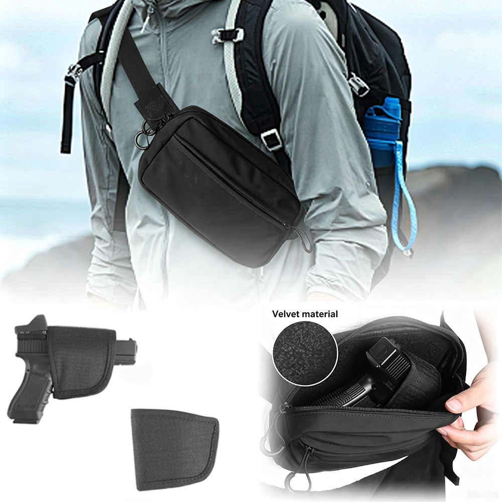 Edc Carry Handgun - Borsa a tracolla tattica per trasporto