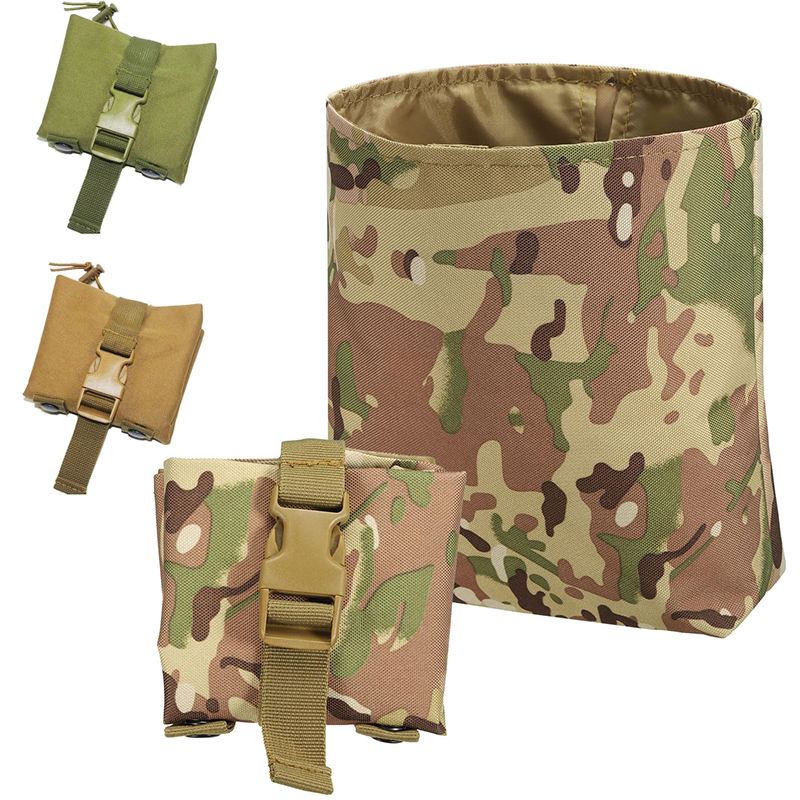 Edc Carry Pouch - Nuovo Molle Pieghevole Dump Drop Magazine
