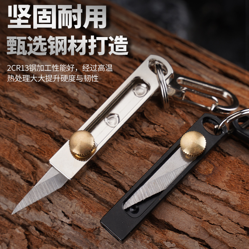 Edc Carry Pocket Knife - Mini Coltello in Acciaio Inox EDC