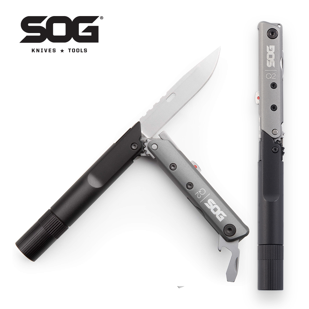 Edc Carry Knife - SOG BATON Q2 Penna multiutensile 4