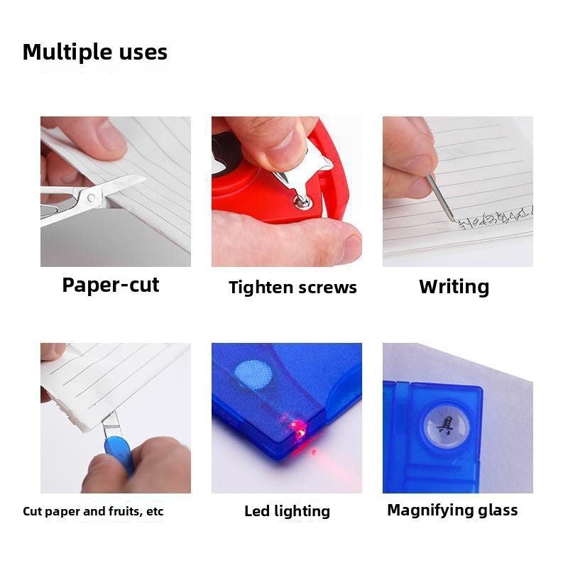 12 in 1 carta di credito tasca - Multitool Credit Card recensione e prezzo