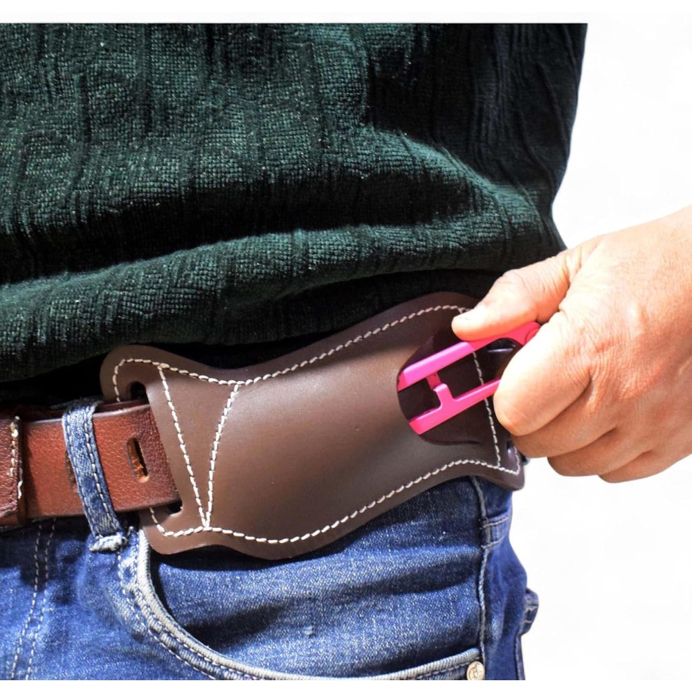Fodero Tattico per Coltello Pi - Edc Carry Belt Leather recensione e prezzo