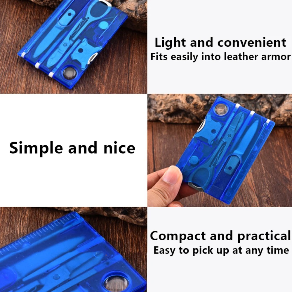 Multiutensile Tascabile 12 in  - Multitool Credit Card recensione e prezzo