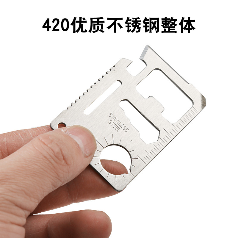 Coltello EDC a Forma di Carta  - Multitool Credit Card recensione e prezzo