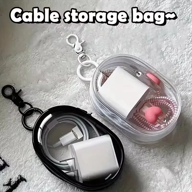 Borsa Portatile Mini Trasparen - Cable Winder Keychain recensione e prezzo
