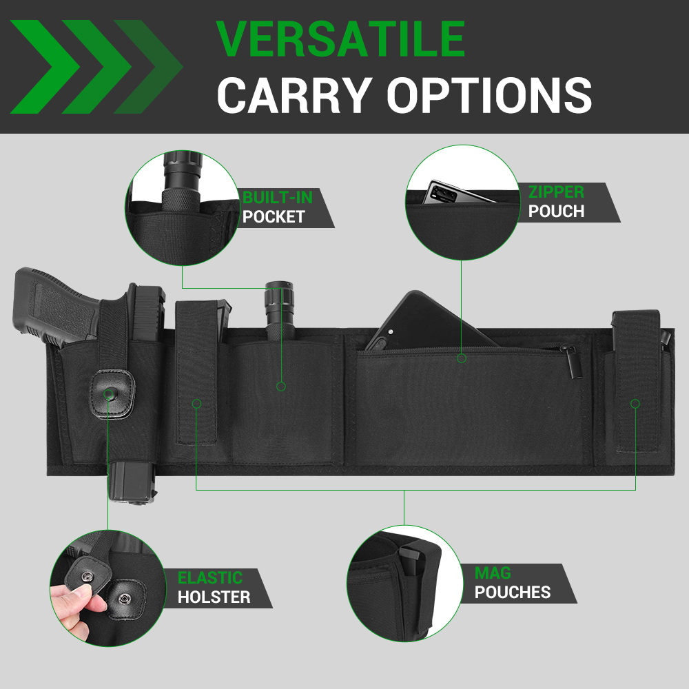 Fondina da Cintura per Pistola - Edc Carry Handgun recensione e prezzo