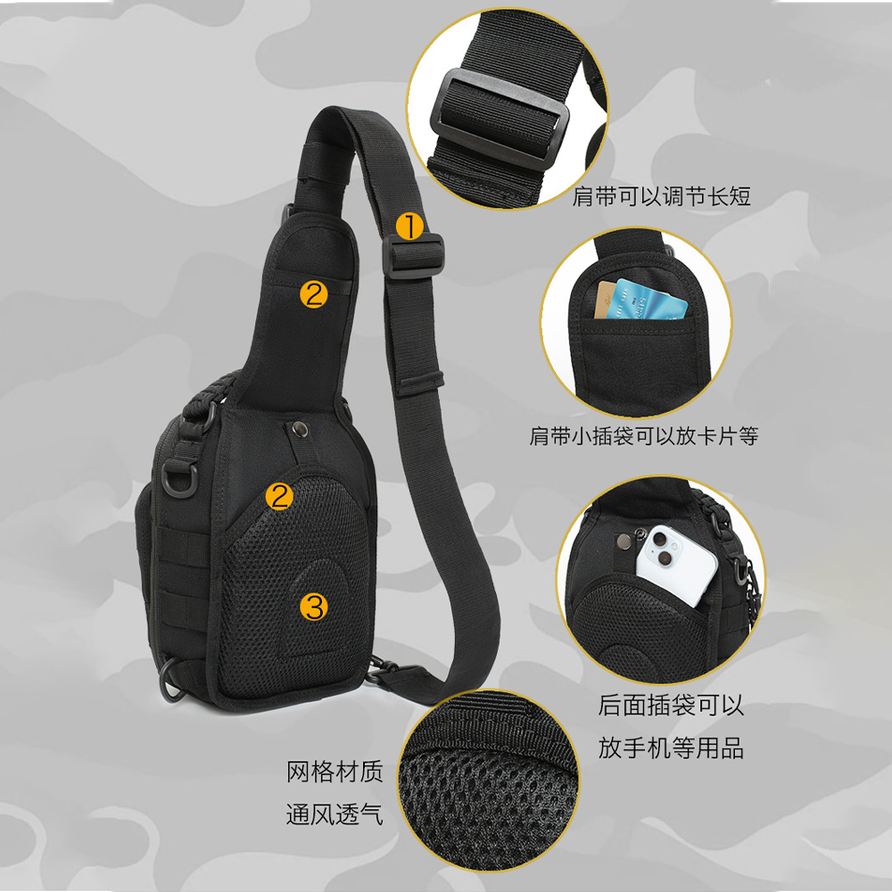 Borsa Tattica a Tracolla Multi - Edc Concealed Carry Sling Bag recensione e prezzo