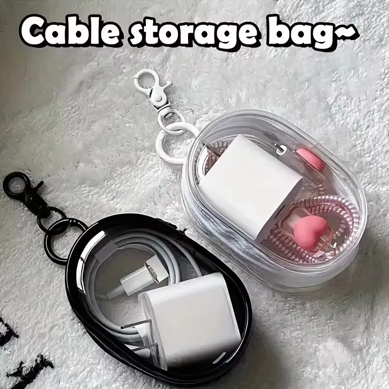 Borsa Portatile Mini Trasparen - Cable Winder Keychain recensione e prezzo